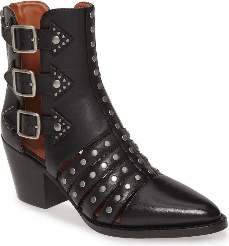 Phoebe Studded Open Bootie | Nordstrom