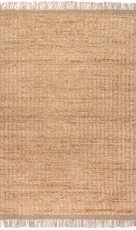 Natural Pampas Jute Tasseled Area Rug | Rugs USA