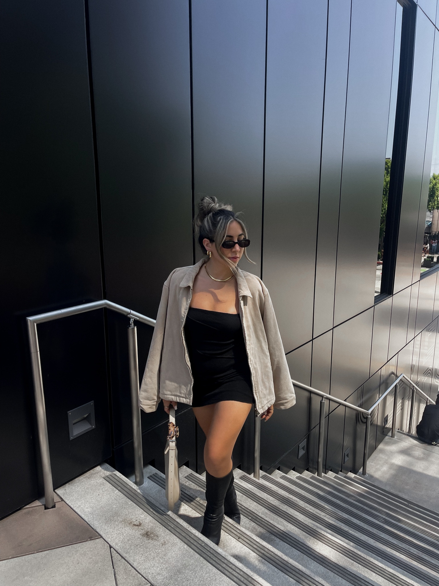 autumn styles 🍂🍁 
fall inspo, fall styles, fall style, fall aesthetic, fall style tips, black strapless dress, black boots, neutral coat, style inspo

#LTKsalealert #LTKstyletip #LTKSeasonal