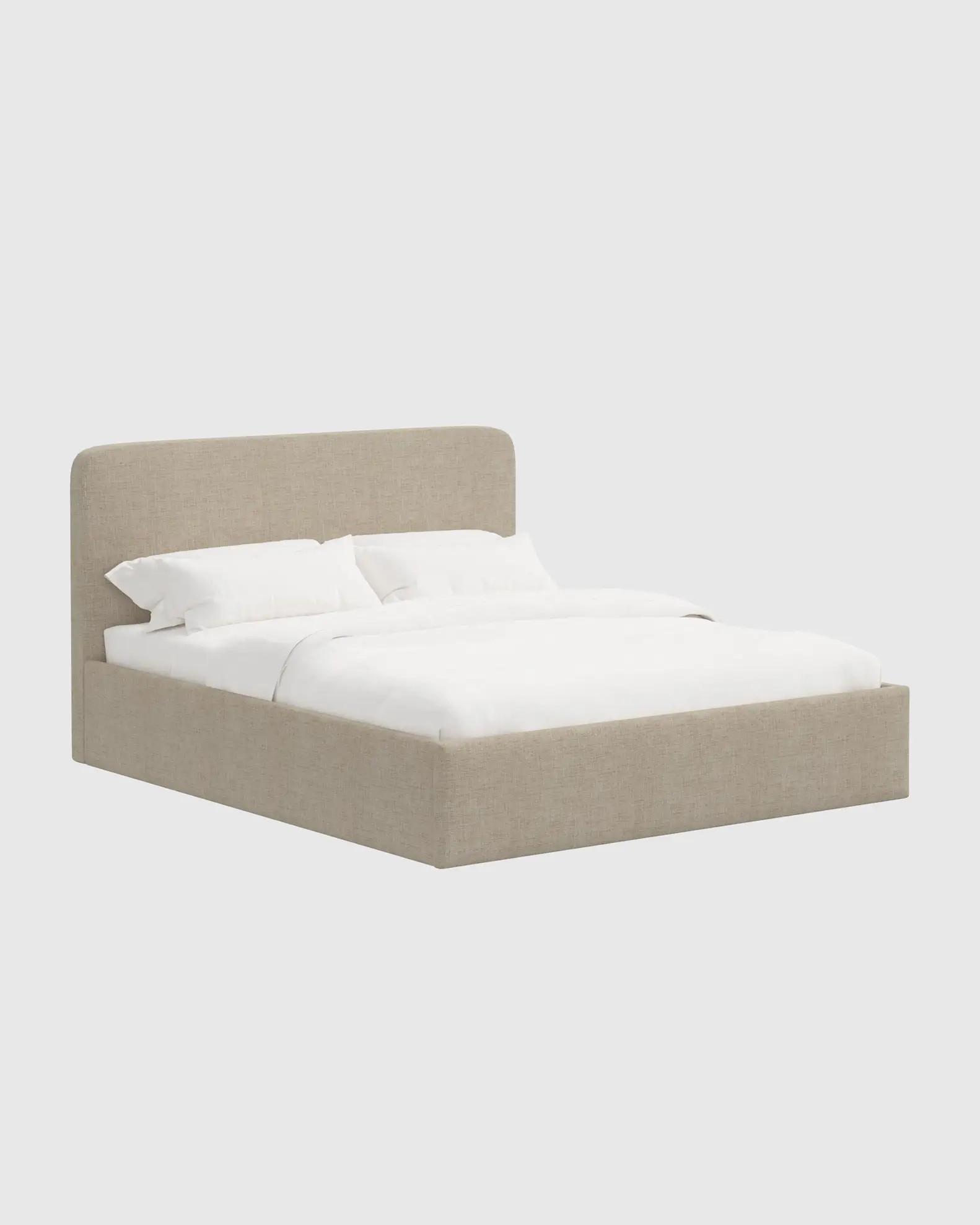100% Linen Curved Bed | Quince