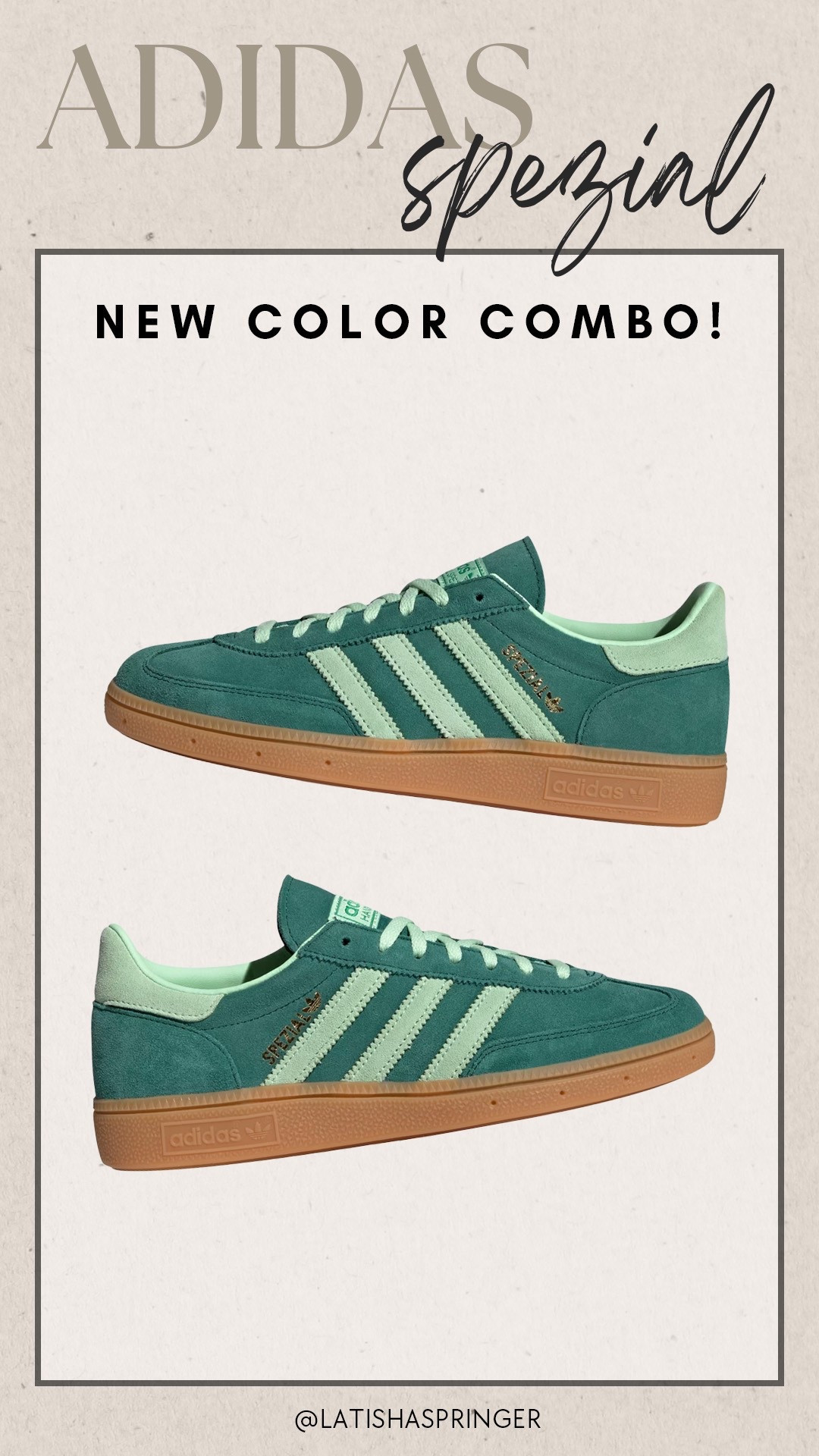 Adidas Spezial new color combo! 

#adidas



#LTKSeasonal #LTKStyleTip #LTKShoeCrush