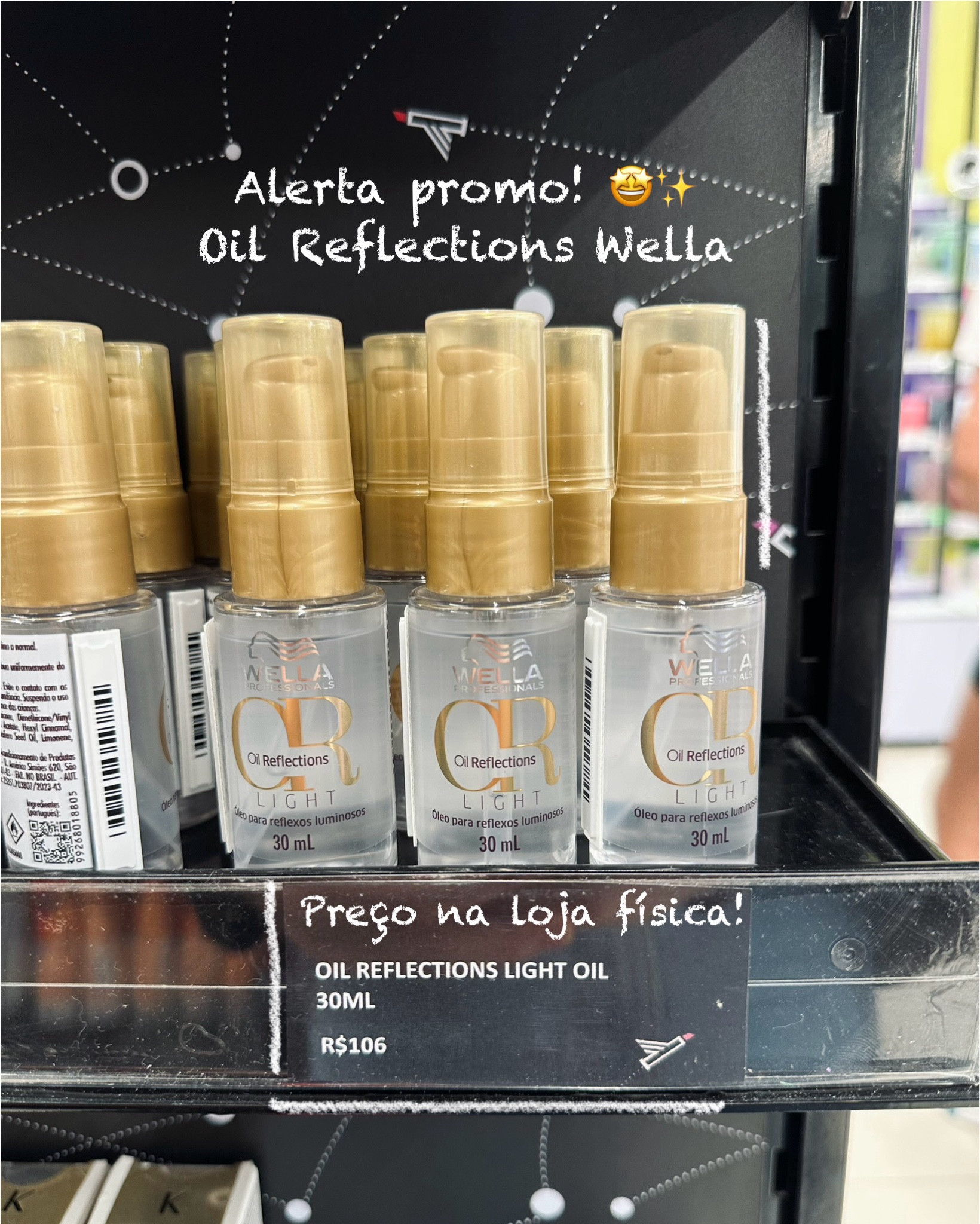Oil Reflections Light Wella por R$ 49,90 🤩✨

#LTKpromo #LTKbeleza #LTKbrasil