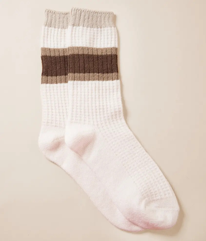 New + ExclusiveStriped Waffle SocksBKEPrice $9.99What do you want to know about this product?Ask... | Buckle