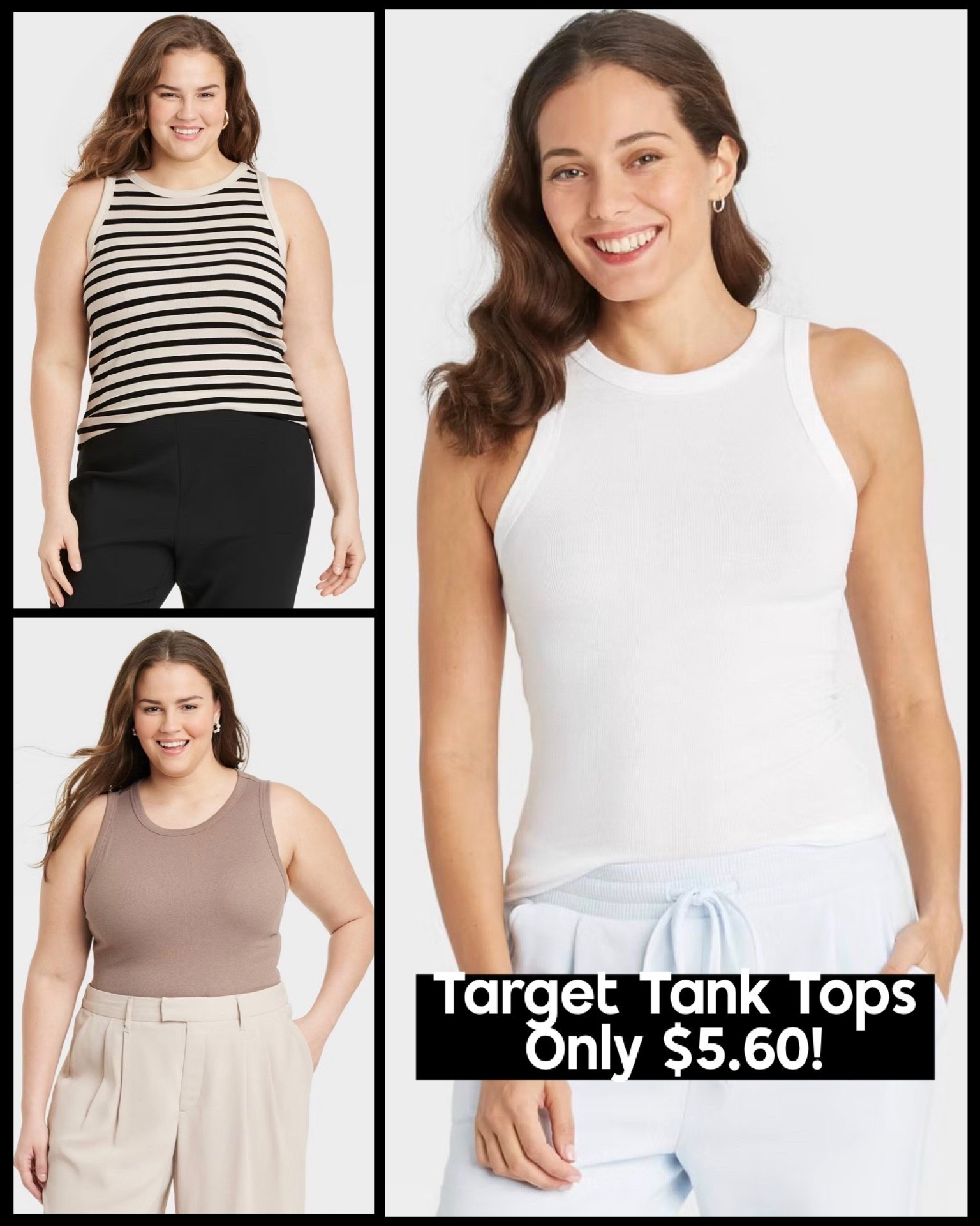These top rated cotton modal tank tops from Target 🎯 are only $5.60 today!!! This tank is so incredibly comfy, as the fabric has almost a silky cotton feel, plus the cut is flattering. Several colors available in this ongoing best seller at a great price today!! 

#LTKSeasonal #LTKSaleAlert #LTKootd