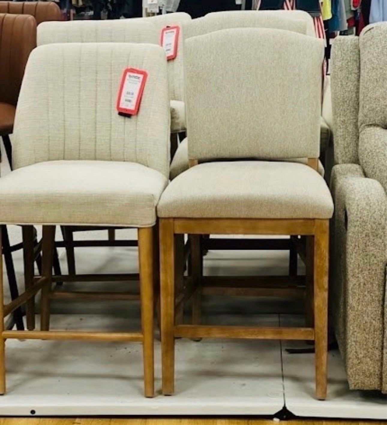 Upgrade your kitchen island game! 🥂 These upholstered counter stools feature a stunning textured fabric and warm wood legs. They’re the perfect blend of comfort and high-end style without the high-end price tag.

#LTKSaleAlert #LTKHome
