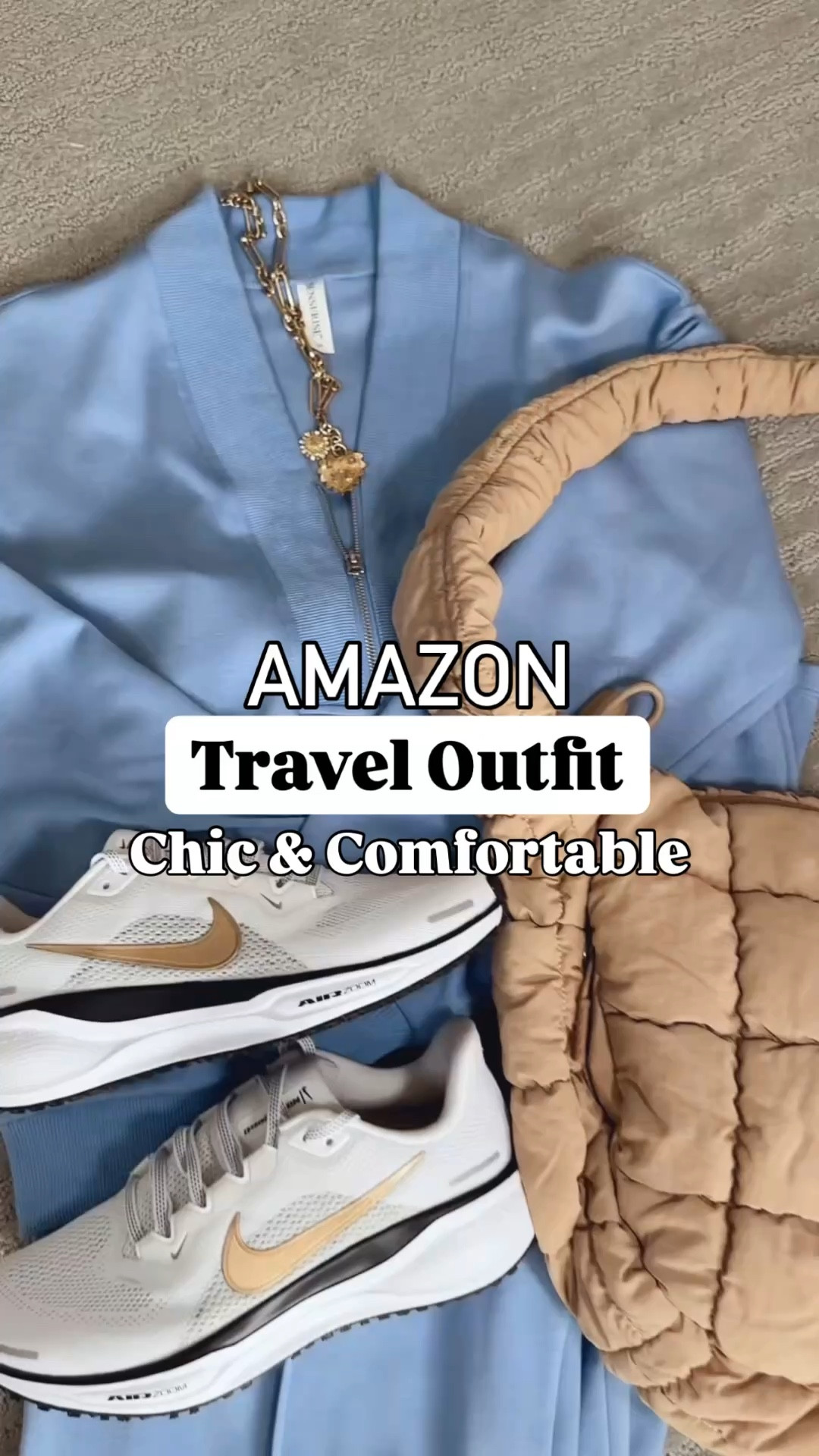 Amazon travel outfit equal parts chic and comfortable! I’m wearing S

#LTKTravel #LTKootd #LTKSaleAlert