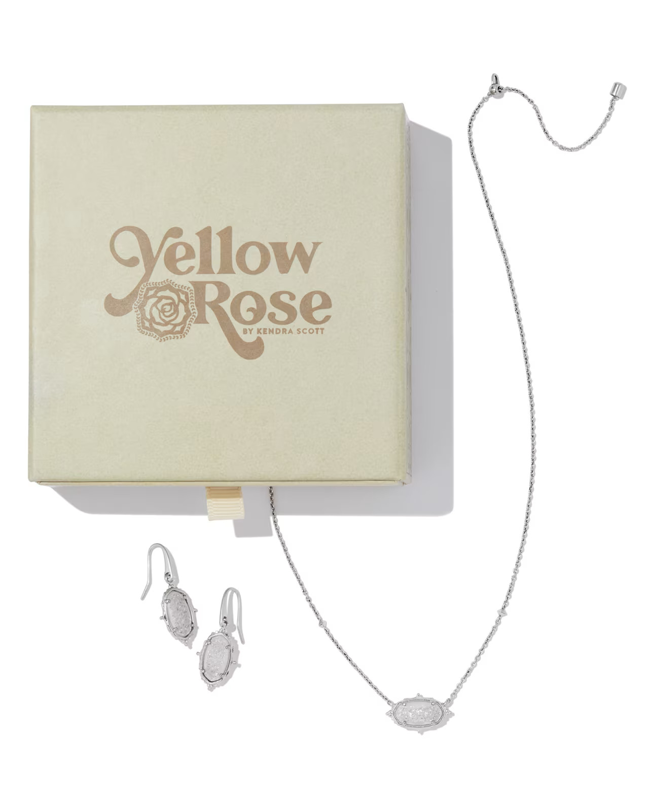 Baroque Vintage Gold Elisa and Lee Gift Set in Iridescent Drusy | Kendra Scott | Kendra Scott