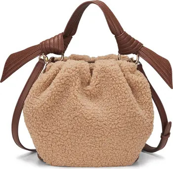 Oryany Selenda Faux Shearling Bucket Bag | Nordstrom | Nordstrom
