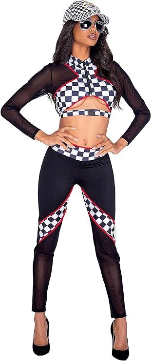 Women's Sexy Racecar Driver Costume | Amazon (US)