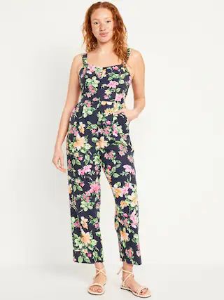 Fit & Flare Cami Jumpsuit | Old Navy (CA)