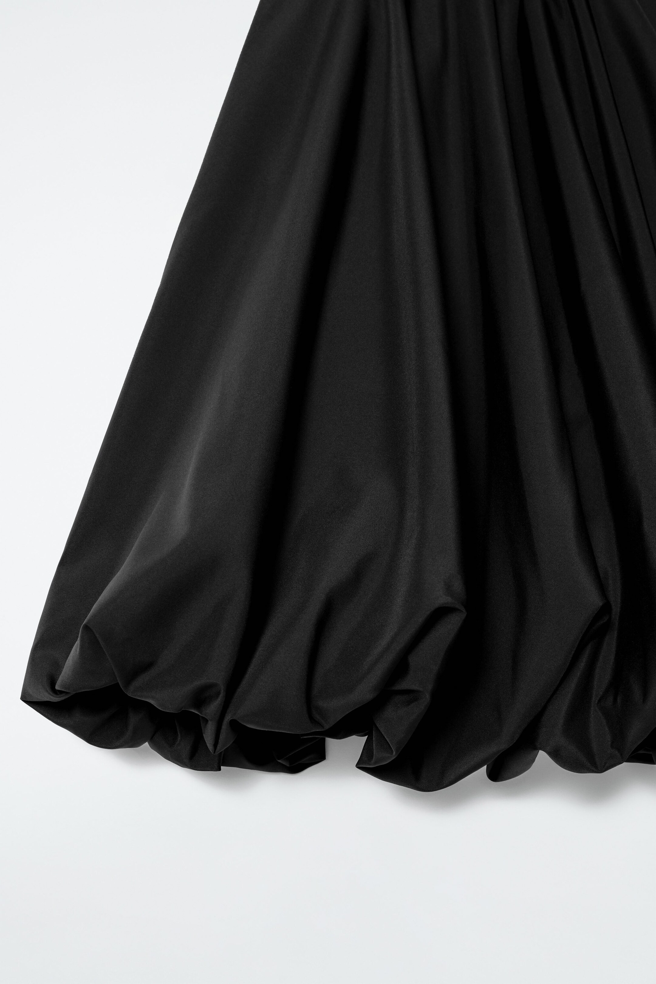 BUBBLE-HEM MINI SKIRT - BLACK | COS UK