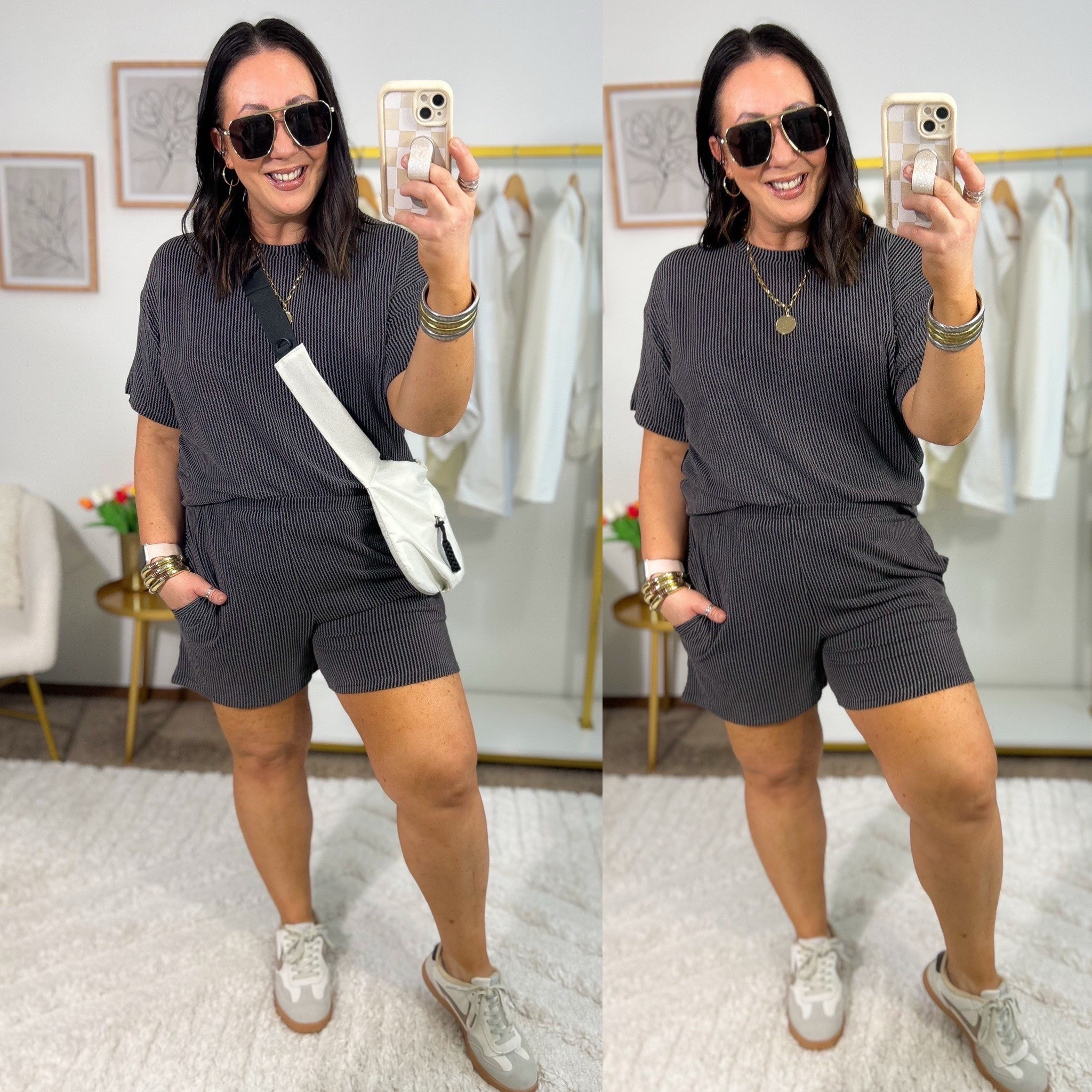 The best set to pack for vacation!  Doesn’t wrinkle!  Super stretchy and soft.  So comfy. Lots of colors and on sale on Amazon! XL! Linked similar bag options.  

#LTKTravel #LTKSaleAlert #LTKmomlife