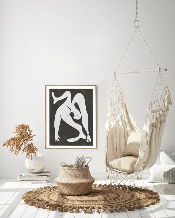 Picasso Poster, Printable Wall Art, Modern Wall Decor, Monochrome Minimalist Print, Contemporary ... | Etsy ROW