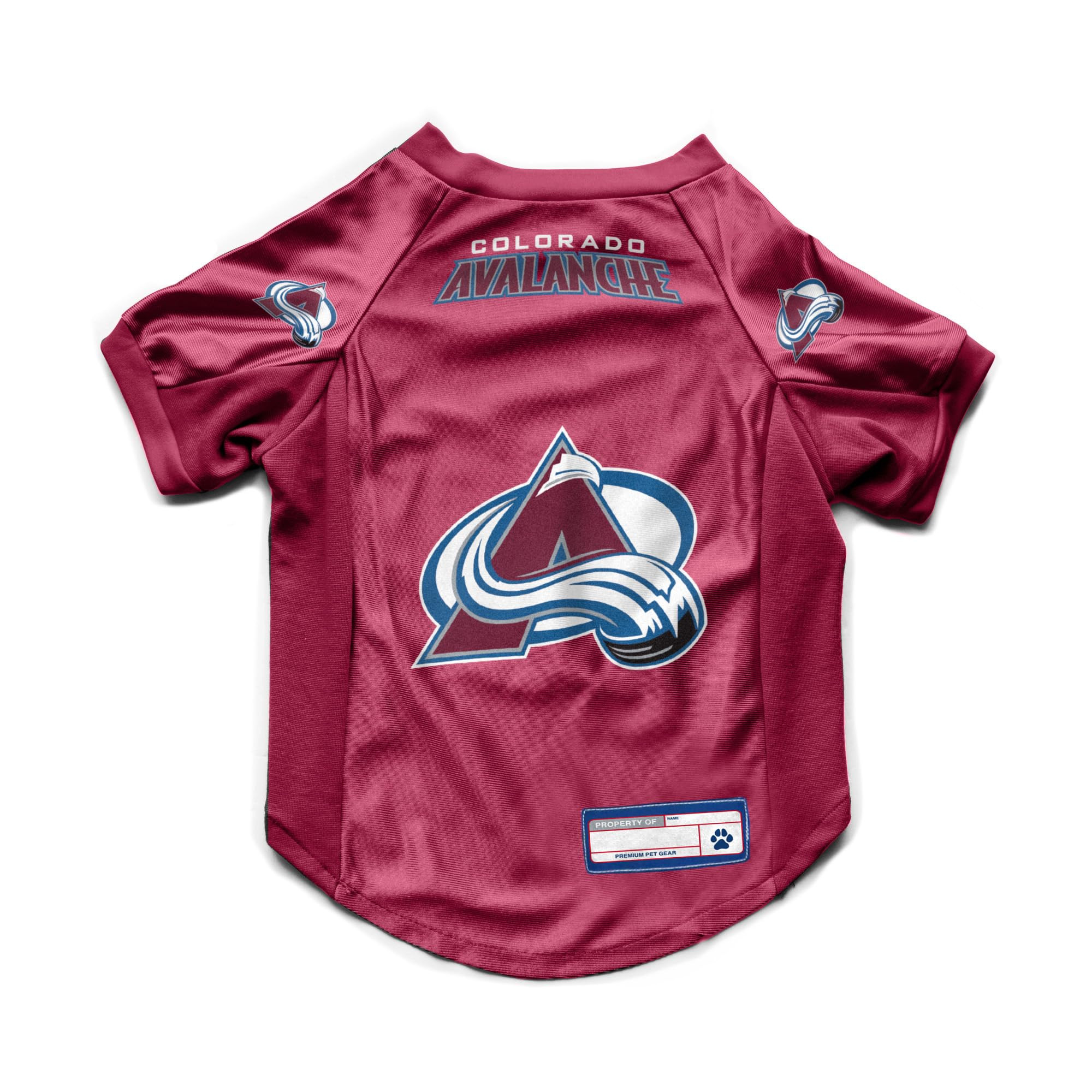 Littlearth NHL Colorado Avalanche Stretch Pet Jersey, Medium | Amazon (US)
