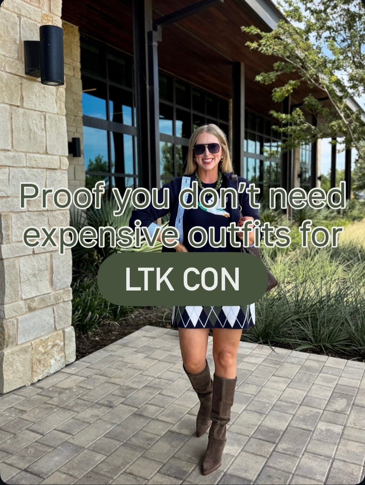 Instagram post, LTK con outfit, what I wore to LTK con, Walmart fashion, Walmart style, Walmart fall fashion, loft, Amazon, Marc fisher, target

#LTKootd #LTKdayinmylife #LTKgrwm