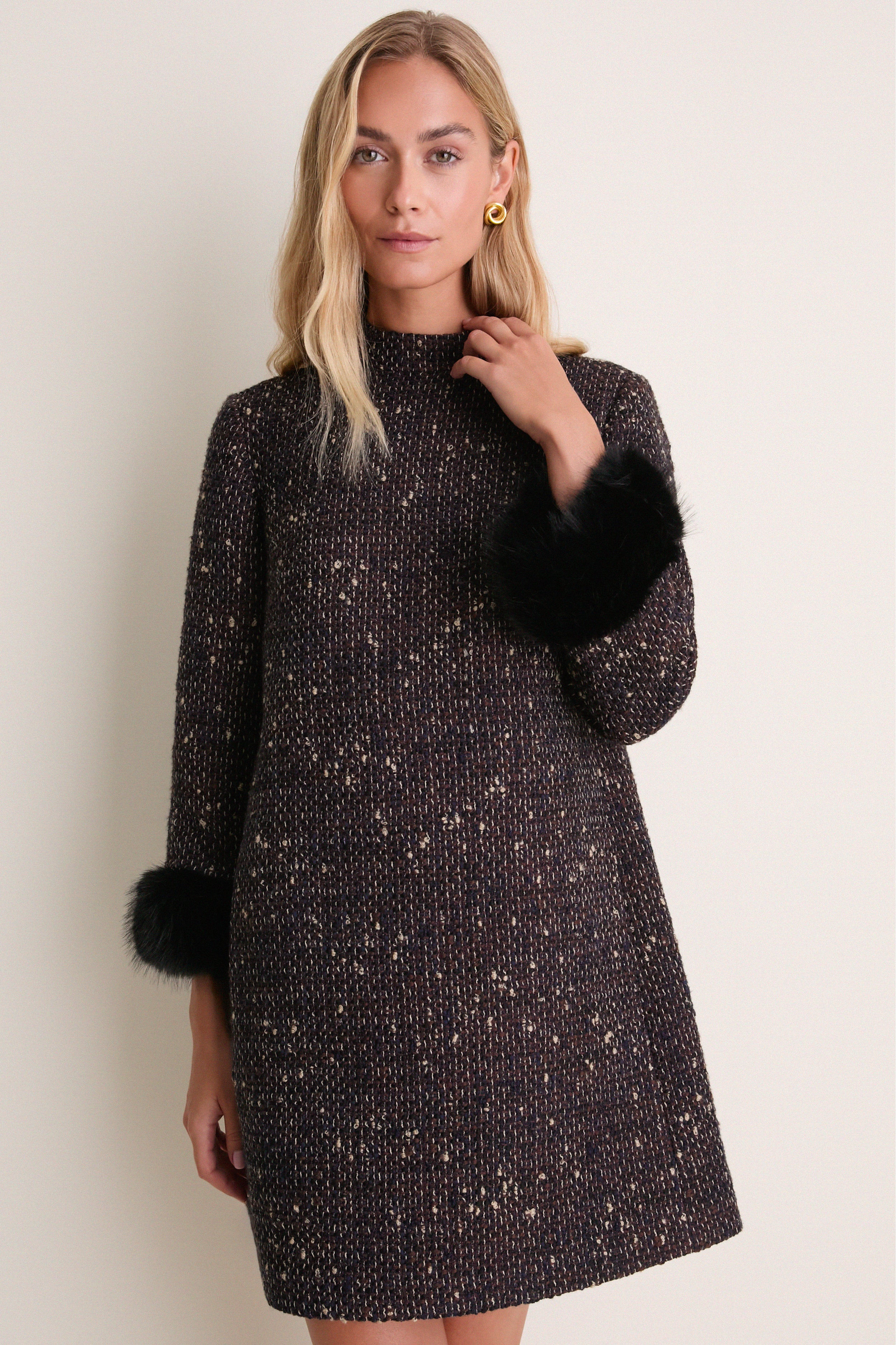 Speckled Tweed Mod Ellie Dress | Tuckernuck (US)