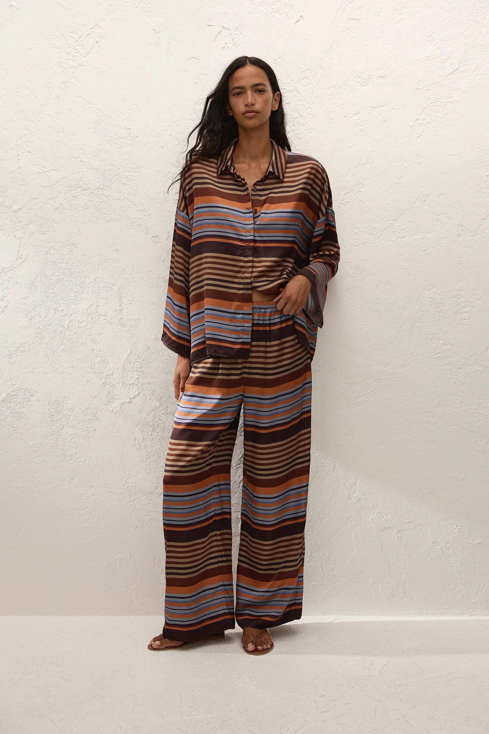 Cora Shirt Elena Stripe | Faithfull (AU)