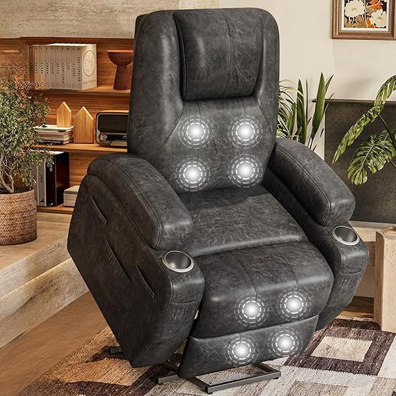 Flamaker Power Lift Recliner Chair Electric Lift Recliner for Elderly Power Lift Recliner Chair w... | Amazon (US)
