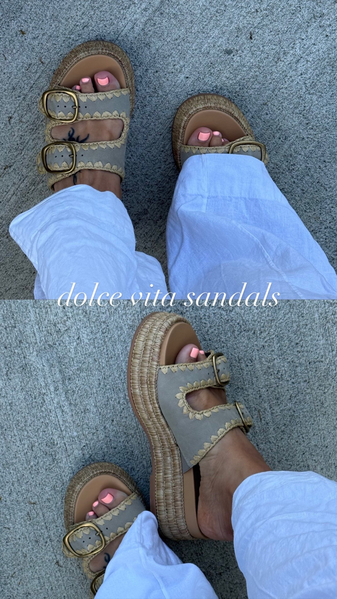 My go-to spring/summer sandals! Such a cute and easy slip on to elevate any spring look! 🍯👏

#LTKootd #LTKgrwm #LTKdayinmylife