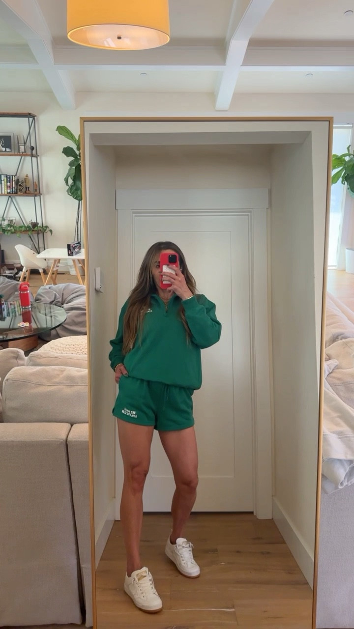 Obsessed with this new sweat set from Recreation Sweat! This is the cutest set to transition from summer to fall. I love it so much, I’m ordering it in white too! 

#LTKfindsunder100 #LTKfitness #LTKstyletip