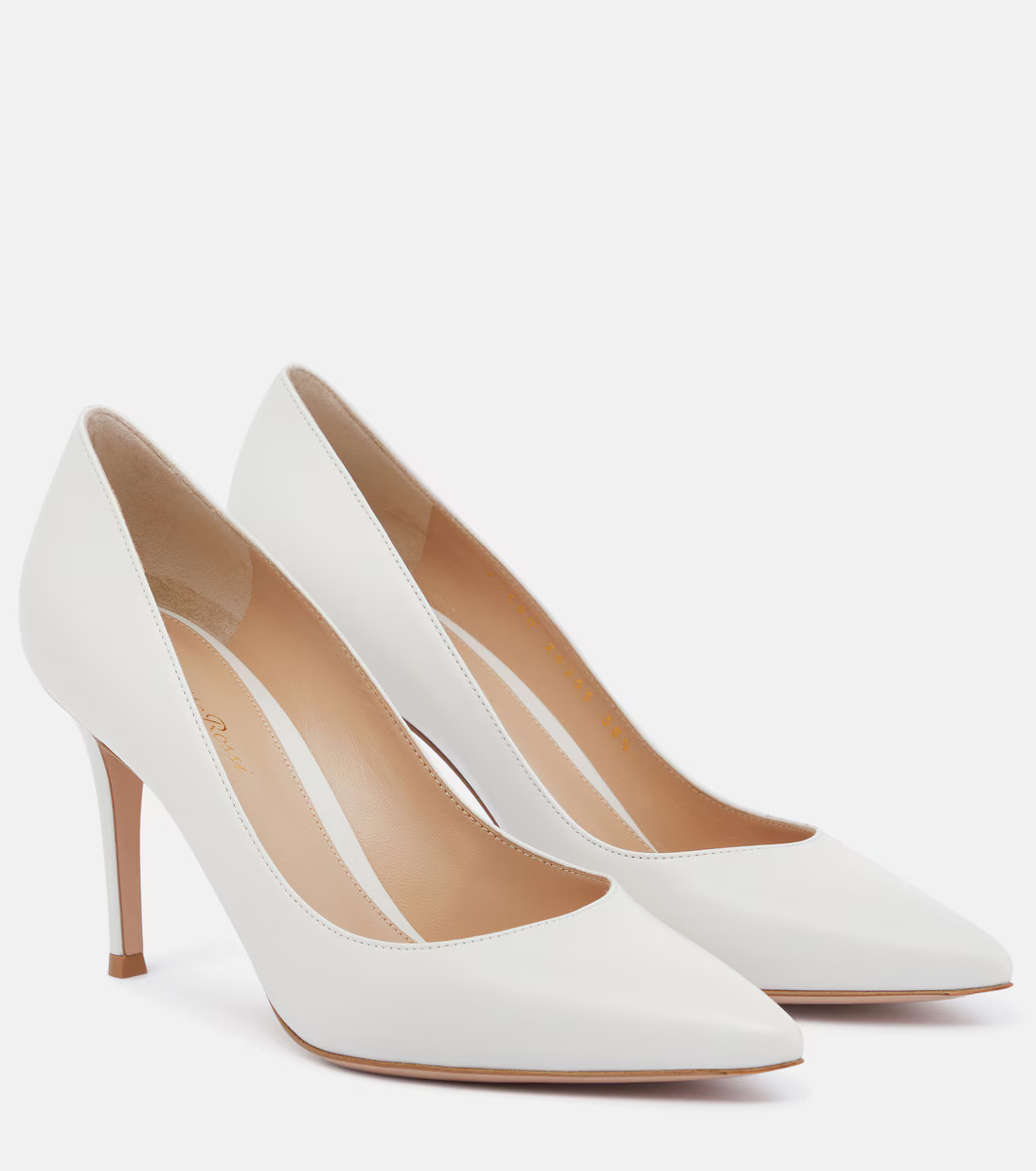 Gianvito 85 leather pumps | Mytheresa (US/CA)