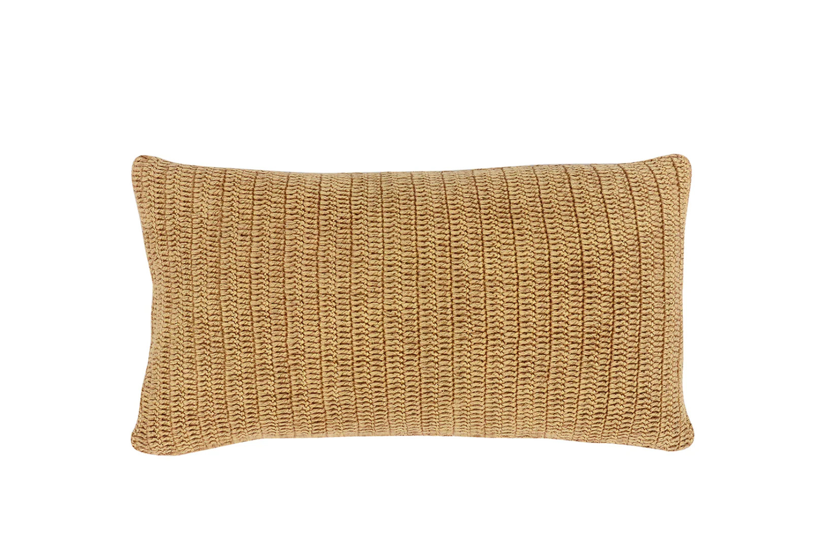 Driftwood Belgian Flax Linen Lumbar Pillow Honey - Set of Two | Mintly Home