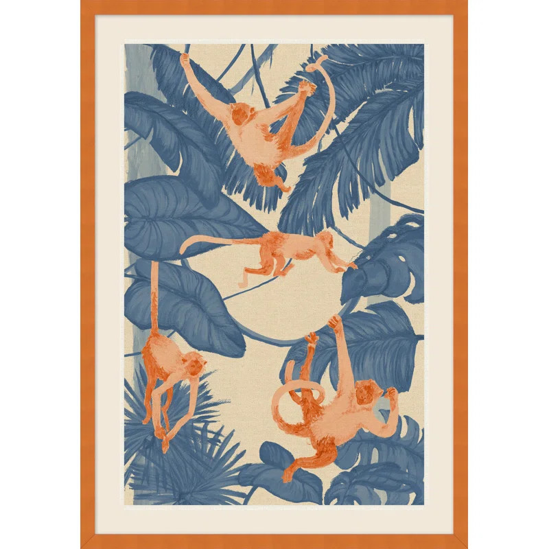 Monkey Business Print by Thom Filicia | Perigold