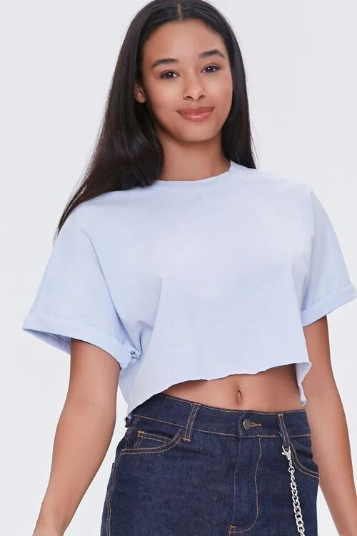 Cropped Crew Tee | Forever 21 (US)