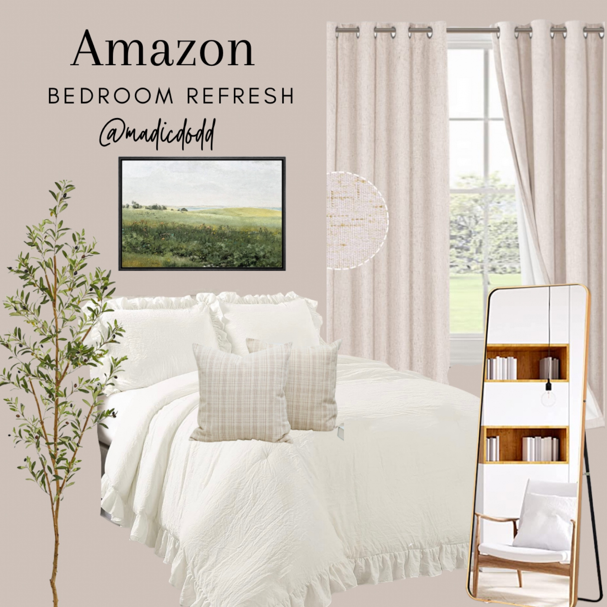 Amazon bedroom refresh!! #masterbedroom #bedroomdecor #bedroomstyle #bedroomrefresh #homestyle

#LTKfamily #LTKstyletip #LTKhome