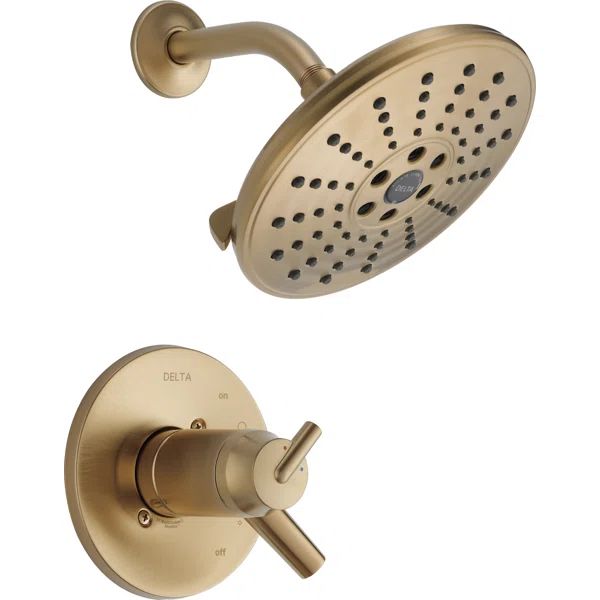 T17T259-CZH2O Trinsic Thermostatic Shower Faucet with TempAssure | Wayfair Professional