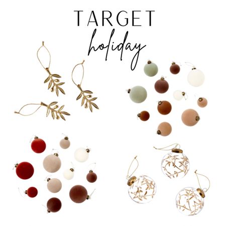 Target x Studio McGee holiday ornaments 🤍

#LTKSeasonal #LTKhome #LTKHoliday