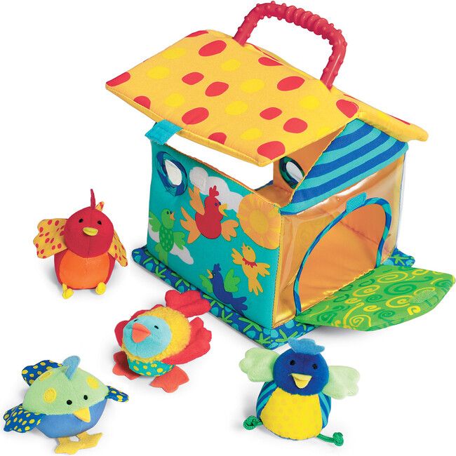 Put & Peek Birdhouse - Manhattan Toy Infant Development | Maisonette | Maisonette
