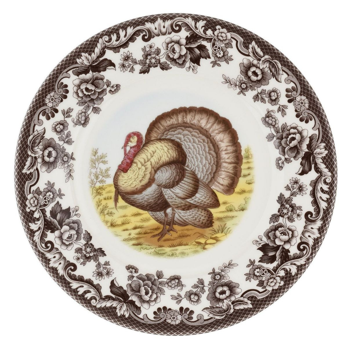 Spode Woodland Luncheon Plate - Turkey - Perfect for Thanksgiving | Target
