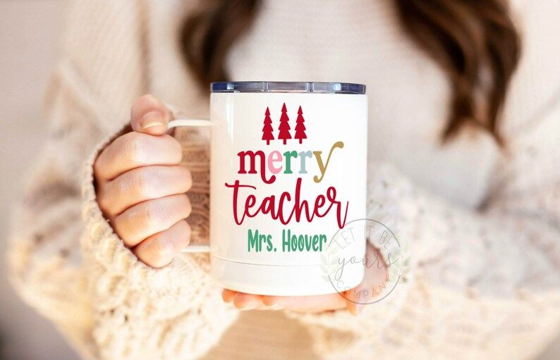 Personalized Teacher Coffee Mug  Teacher Appreciation Gift | Etsy | Etsy (US)