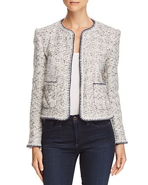 Rebecca Taylor Speckled-Tweed Jacket | Bloomingdale's (US)