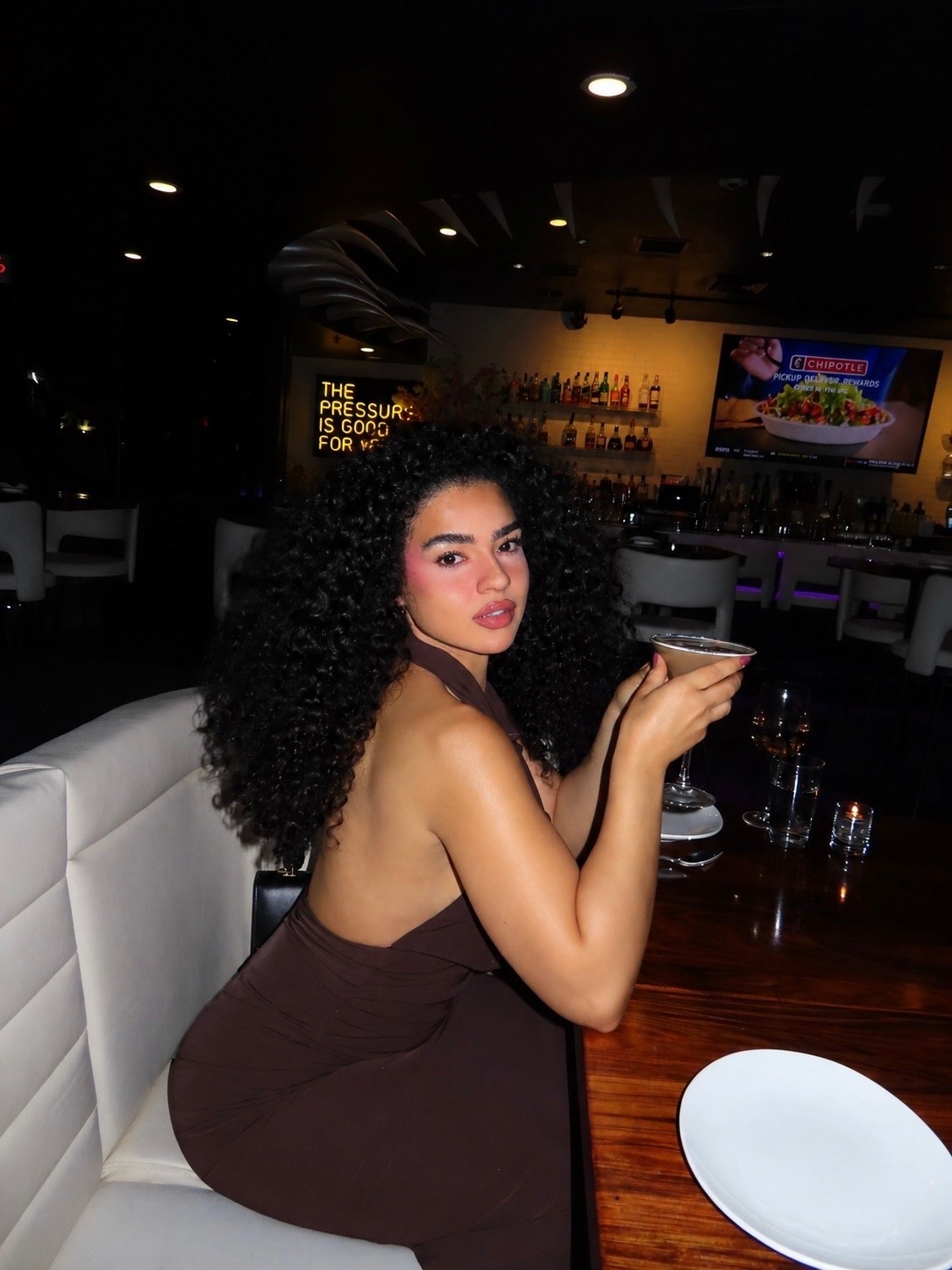 Brown date night dress 

#LTKgrwm #LTKdayinmylife #LTKootd
