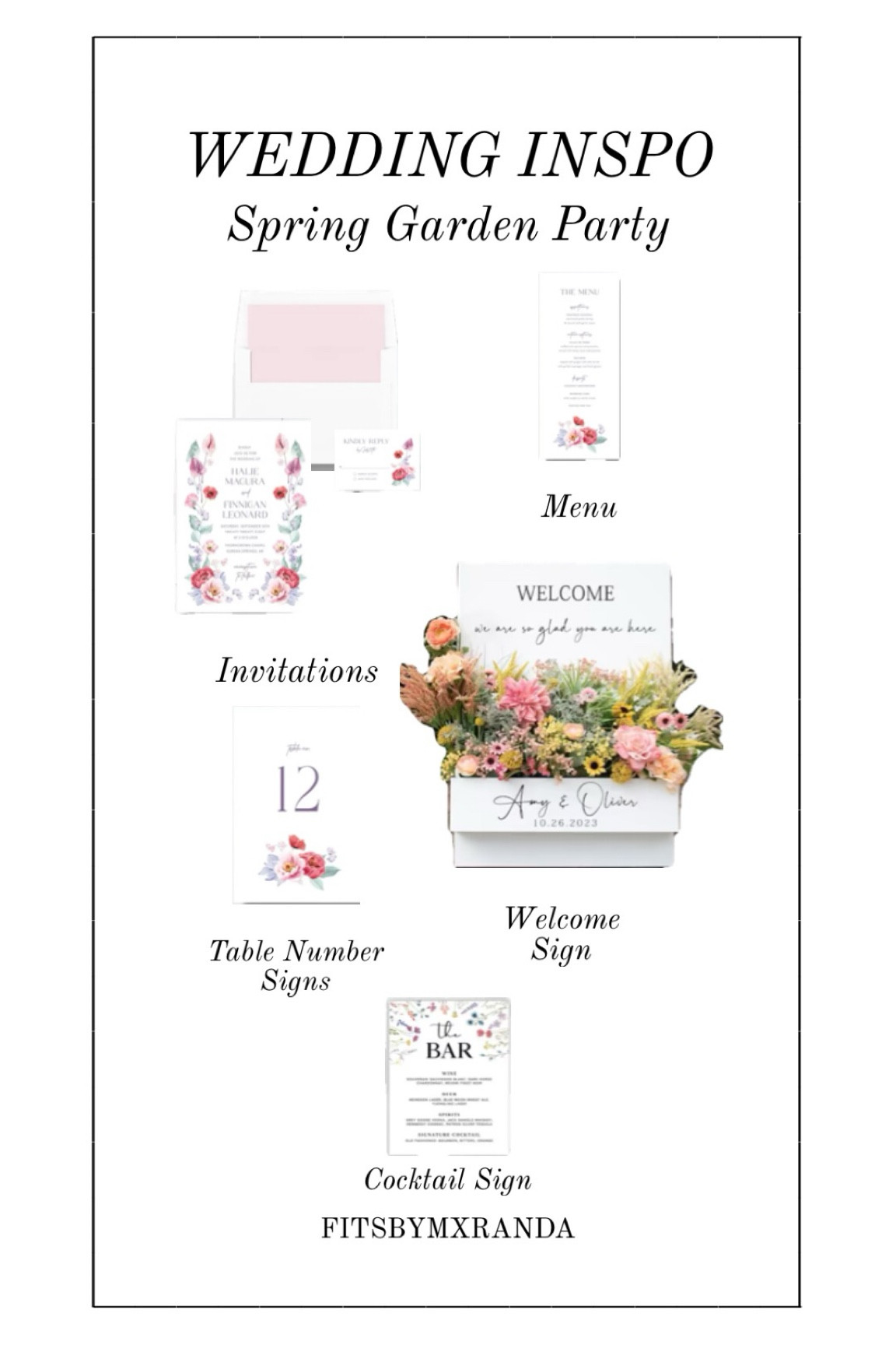Spring Wedding Stationary Guidee

#LTKStyleTip #LTKWedding #LTKFindsUnder100