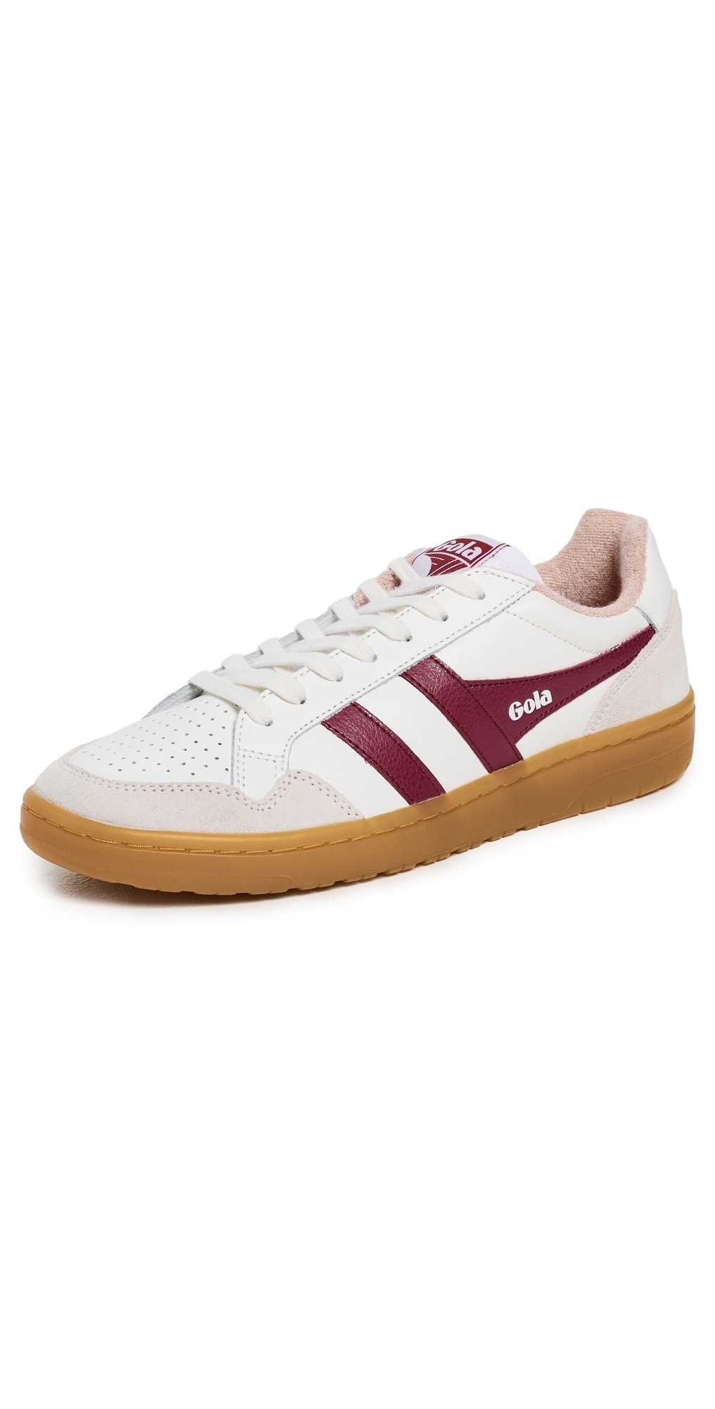 Gola Eagle '86 Sneakers White/Cerise/Rose/Gum 5 | Shopbop