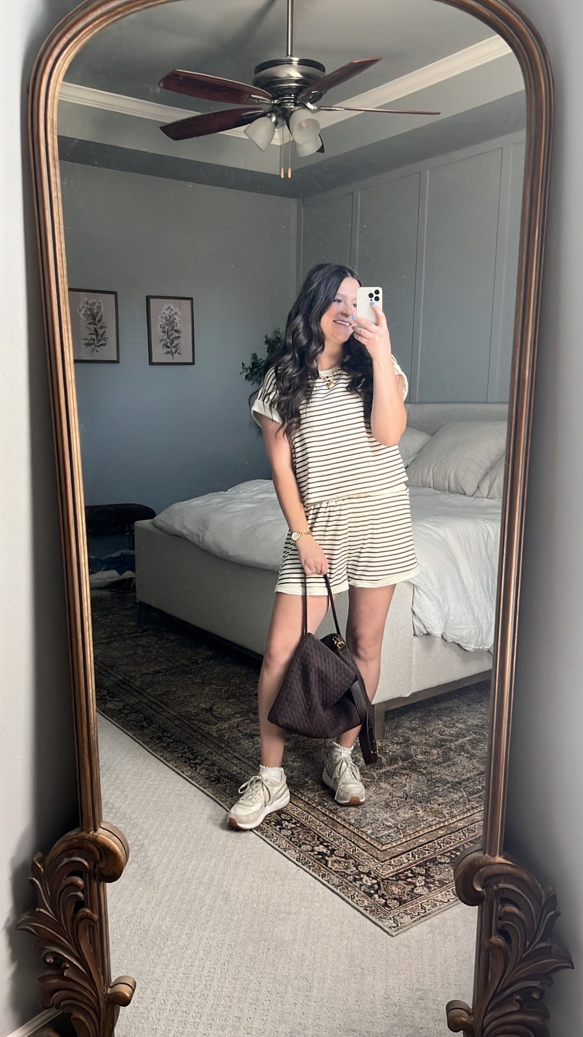 Love a good matching set! This one is so effortless too and perfect for spring. The stripes are so trendy right now. 

Linking amazon version of this set. Size M, TTS.

Amazon matching set / matching set / spring outfit / spring style / spring shorts / spring top / striped outfit / striped matching set / striped matching loungewear set / loungewear / everday style / everyday outfit / mom outfit / comfy mom outfit / SAHM / sports mom / sports outfit / casual outfit / casual mom outfit / mom style  

#LTKmomlife #LTKootd