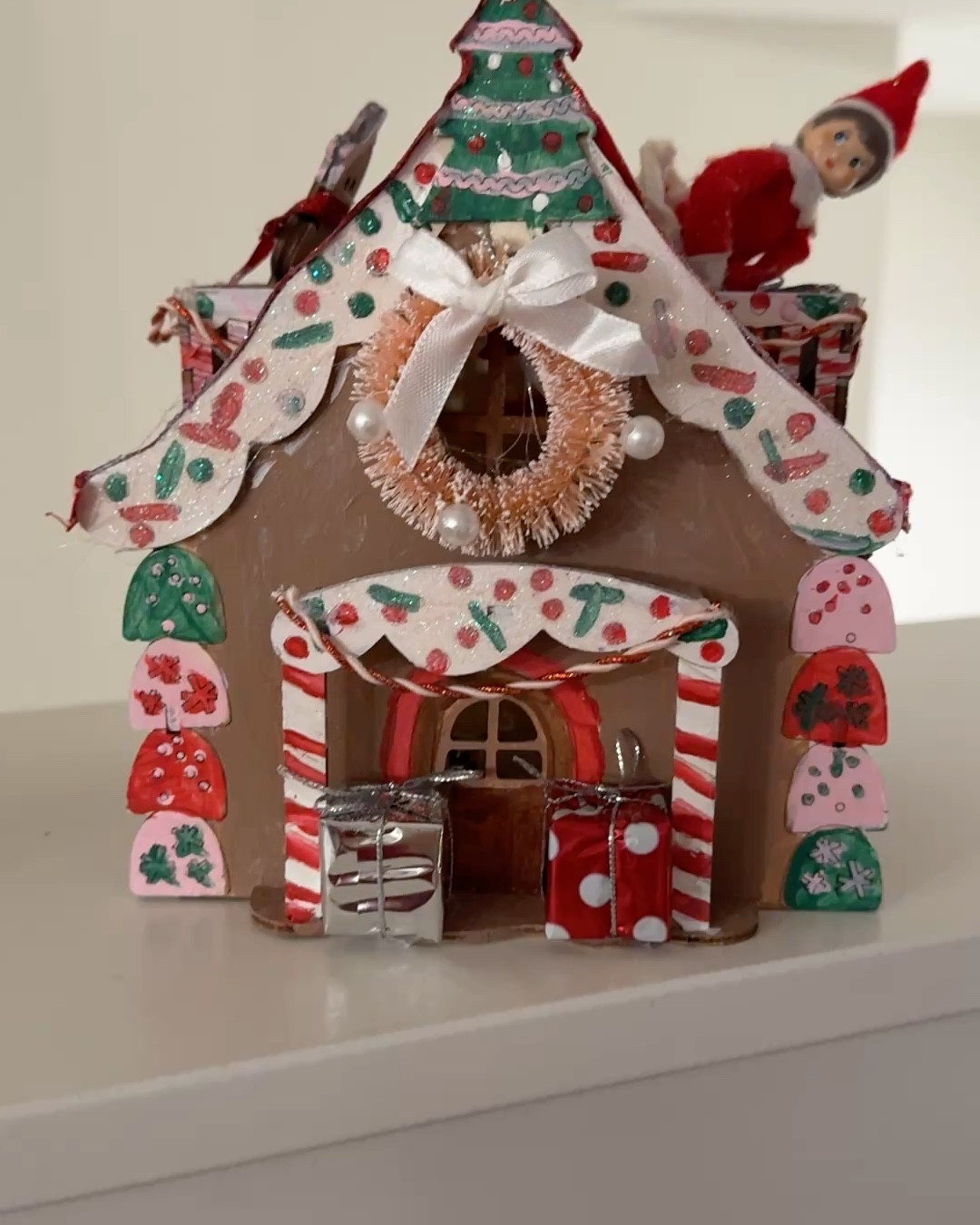 Fun Christmas craft! Paint little wooden holiday houses from Michael’s! 

#LTKSeasonal #LTKmomlife #LTKHoliday