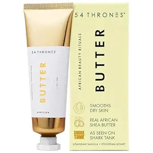 54 Thrones African Beauty Shea Butter, Intensive Dry Skin Support, Moisturizing Body Butter for W... | Amazon (US)
