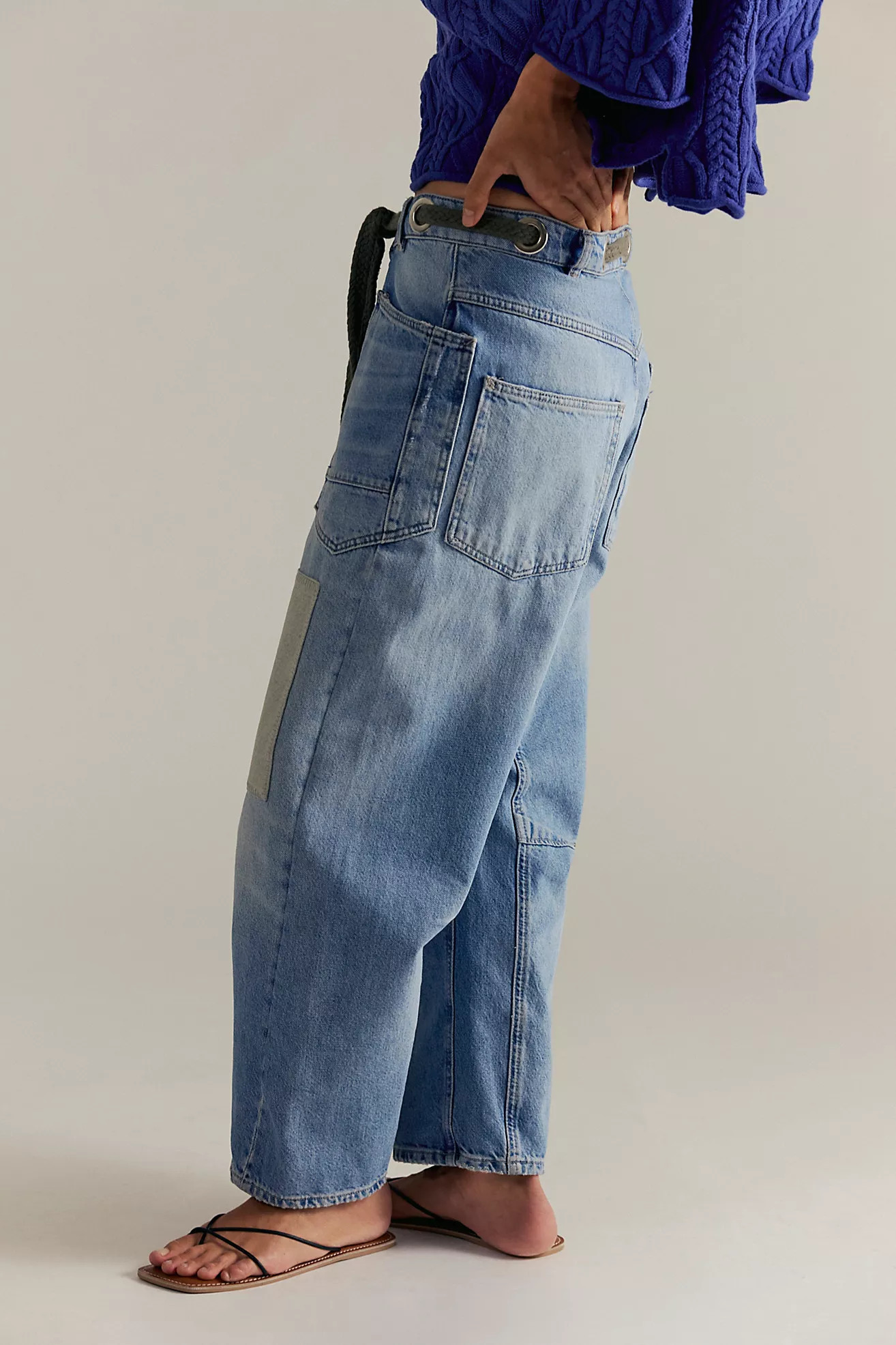 We The Free Moxie Pull-On Barrel Jeans | Free People (Global - UK&FR Excluded)