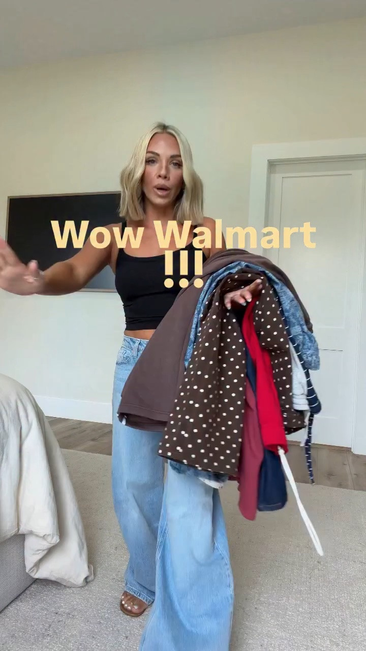 Type SHOP for these Walmart pants #walmart #denim #cargopants #comfypants #sweatpants