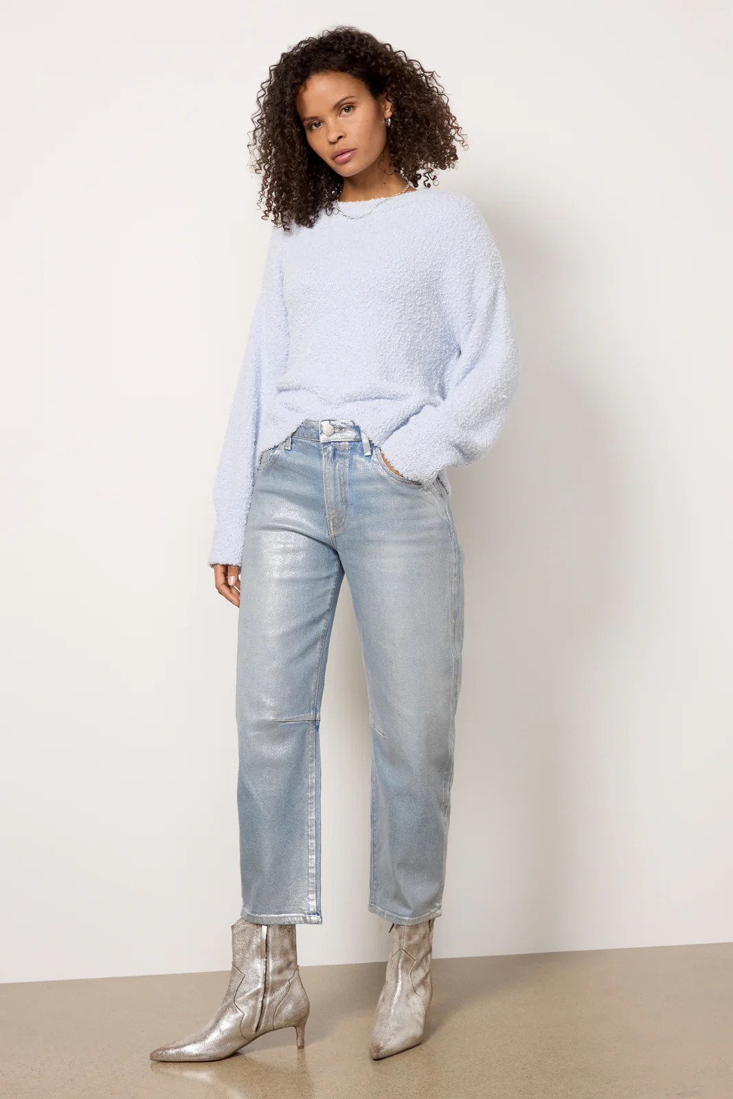 Metallic Ashley Barrel | Evereve