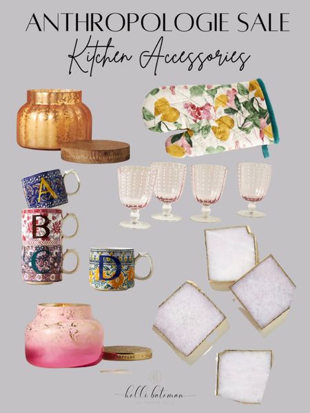 Anthropologie kitchen items. Kitchen glasses. Coasters. Oven mit. Mugs. Candle 

#LTKhome #LTKFind #LTKunder100