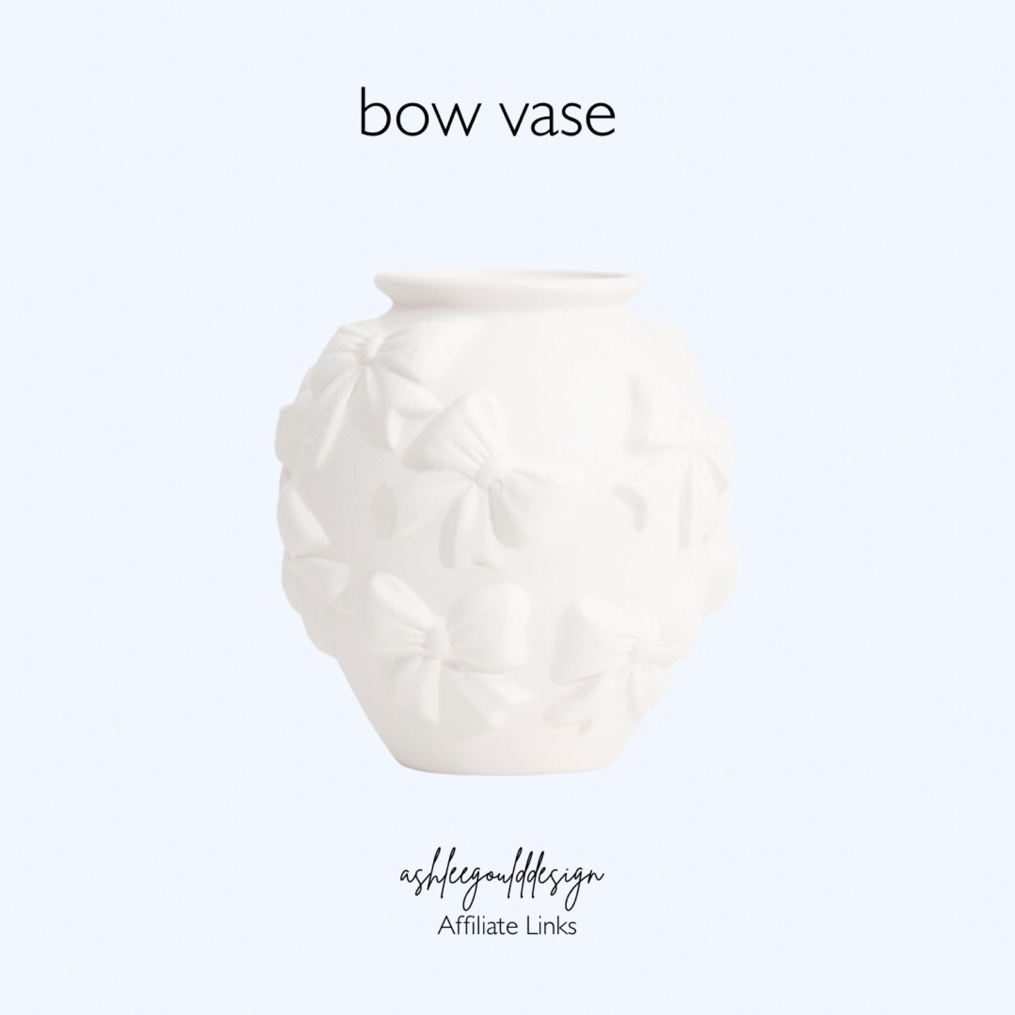 New arrival 
Bow vase
Home decor
Neutral home 

#LTKHome #LTKFindsUnder50