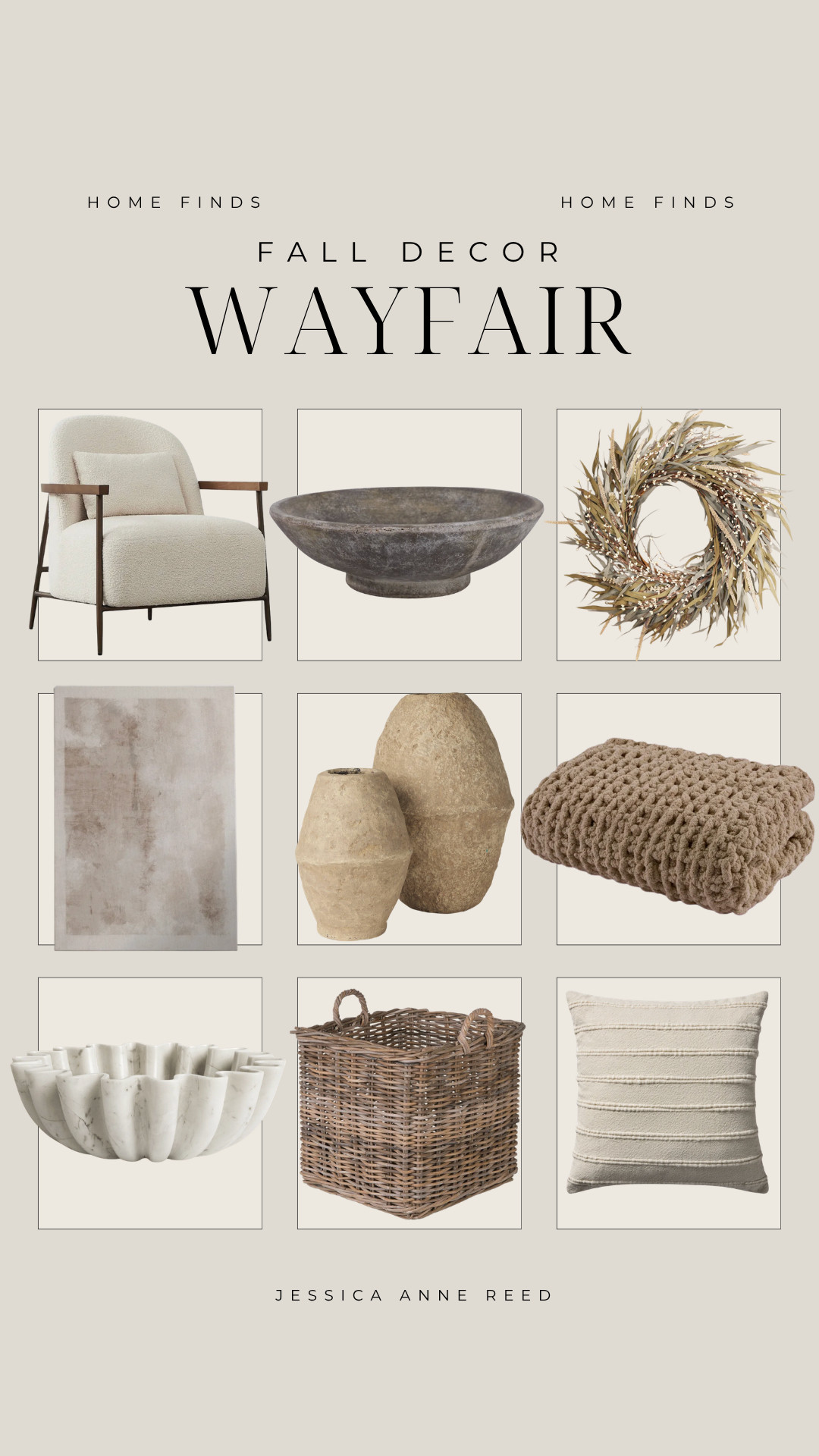 Wayfair neutral home finds. Wayfair home finds that make it easy to refresh your home with small changes that make a big impact. Perfect if you love affordable home upgrades, neutral decor, and modern classic style. Wayfair high end furniture for less! Designer inspired furniture finds at Wayfair. #wayfairfinds #wayfairhome #homeupgrades #affordablehomedecor 

 #LTKSeasonal #LTKHome