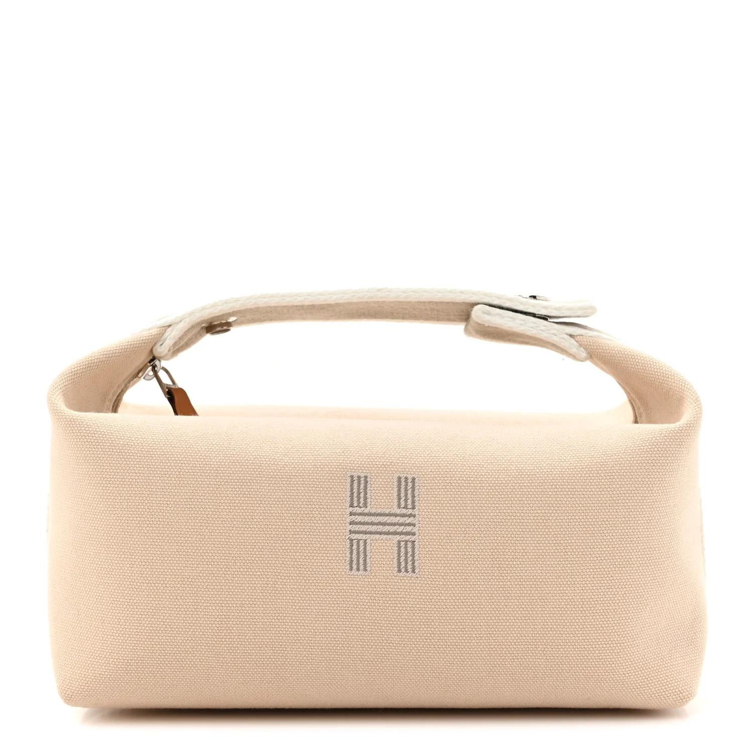 Hermes Canvas Small Bride-A-Brac Pouch Natural 1728033 | FASHIONPHILE (US)