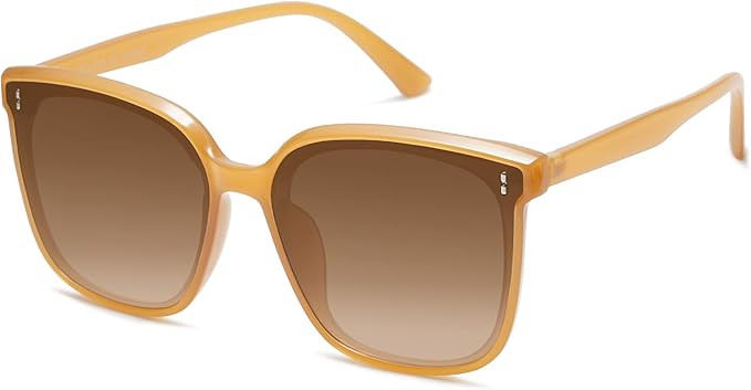 SOJOS Trendy Oversized Sunglasses for Women and Men | Amazon (US)