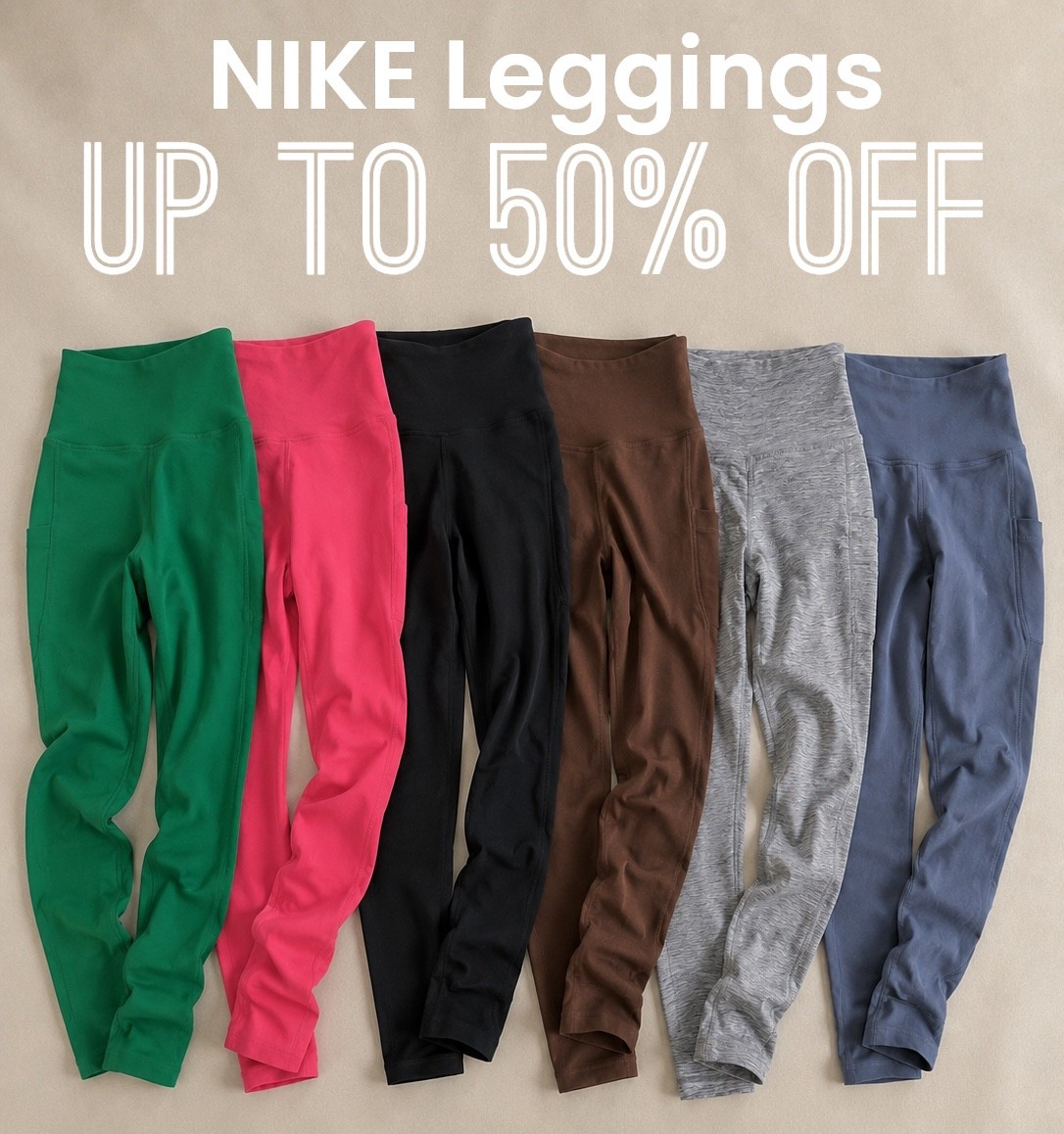 🏃‍♀️✨ Sports moms, travelers, and leggings lovers… these are a MUST!

These Nike 7/8 leggings are packed with all the features we love:

✔️ Side pockets (because where else are we putting our phone? 📱)
✔️ High-waisted tummy control waistband
✔️ Dri-FIT technology to keep you cool and dry all summer
✔️ Super soft with just the right amount of stretch
✔️ Perfect for workouts, travel days, errands, and everyday mom life

The best part? I found them for up to 50% OFF! 🙌

#LTKfitnessgoals #LTKdayinmylife #LTKmomlife